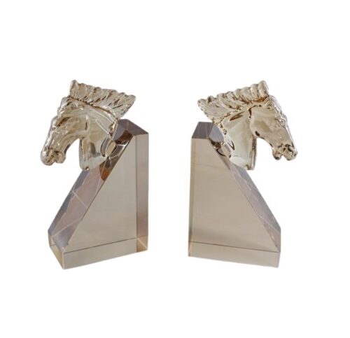 HORSE HEAD BOOKEND