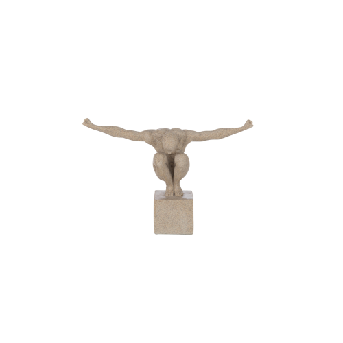 Sportsman On Base Marble Poly Sand