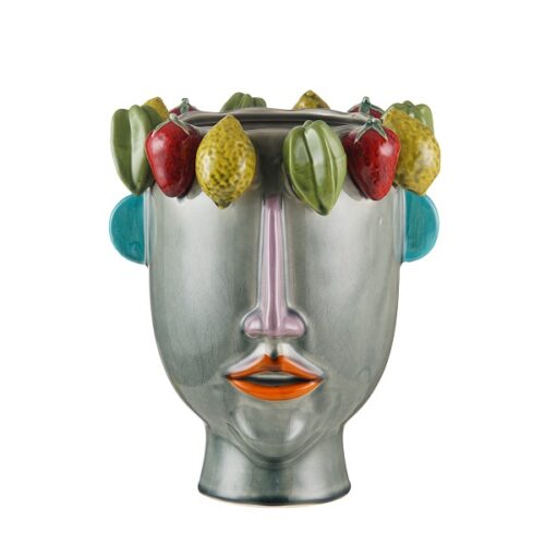 'FRUIT' FACE VASE