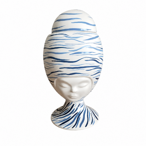 Sister Helen With Blue Decors