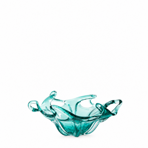 Serena Glass Turquoise Bowl