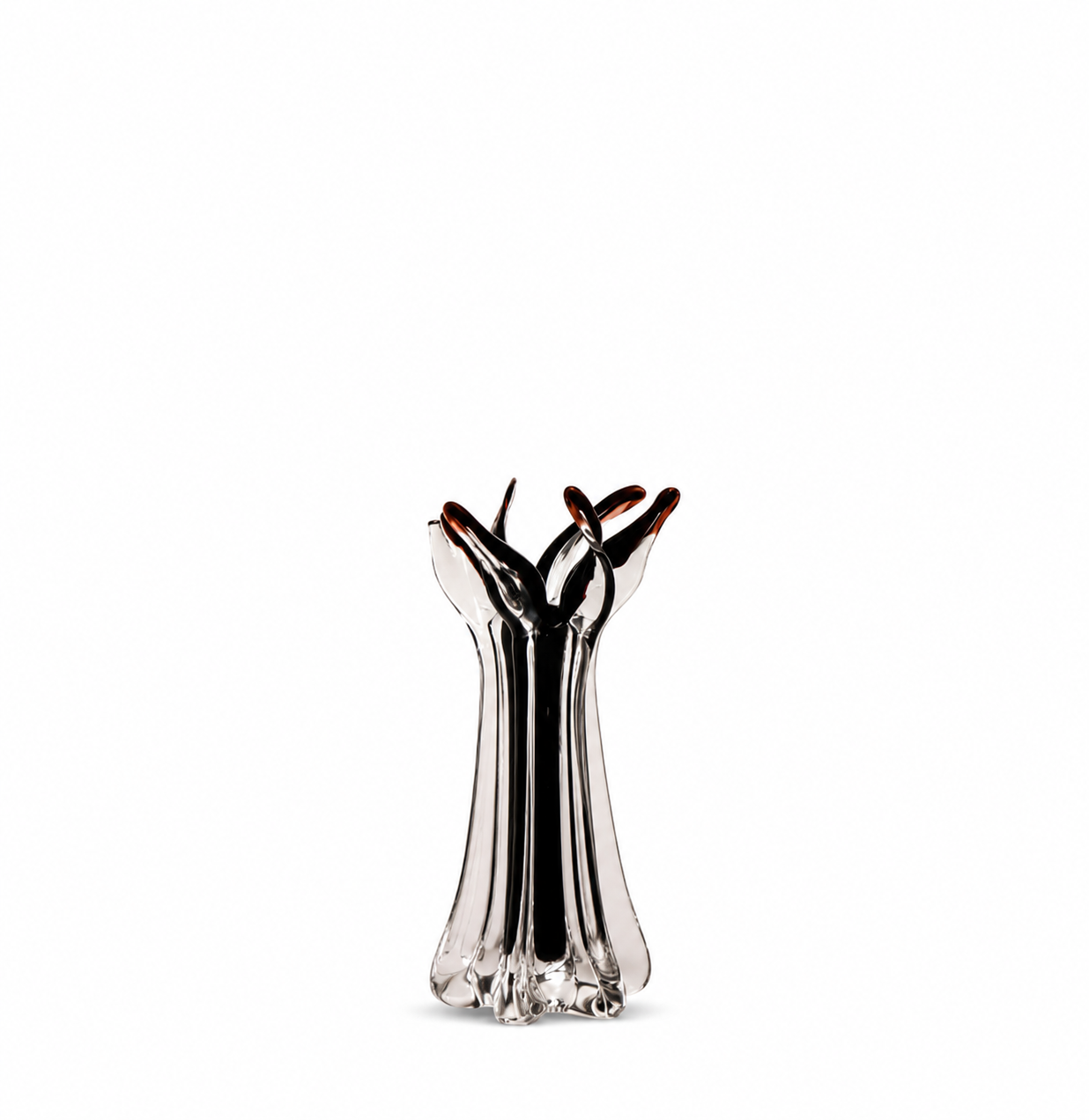 Serena Glass Black Vase