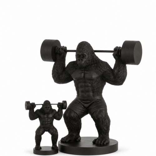 Weight Lifting Gorilla