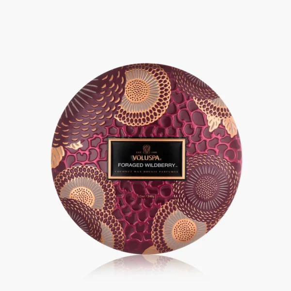 Foraged Wildberry - 3 Wick Tin Candle 340g