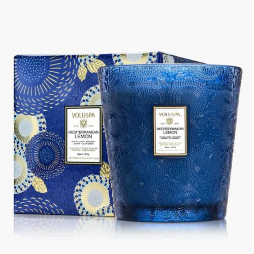 Mediterranean Lemon - 3 Wick Hearth Candle 1077g