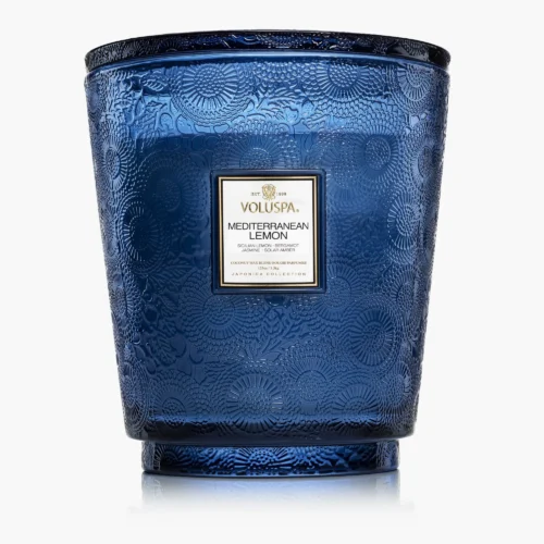 Mediterranean Lemon - 5 Wick Hearth Candle 3.5kg